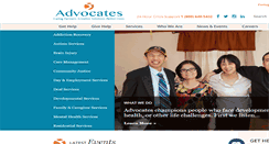 Desktop Screenshot of advocates.org